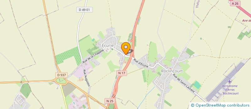 localisation de l'entreprise NORD ECO/LOGIS  ROCLINCOURT