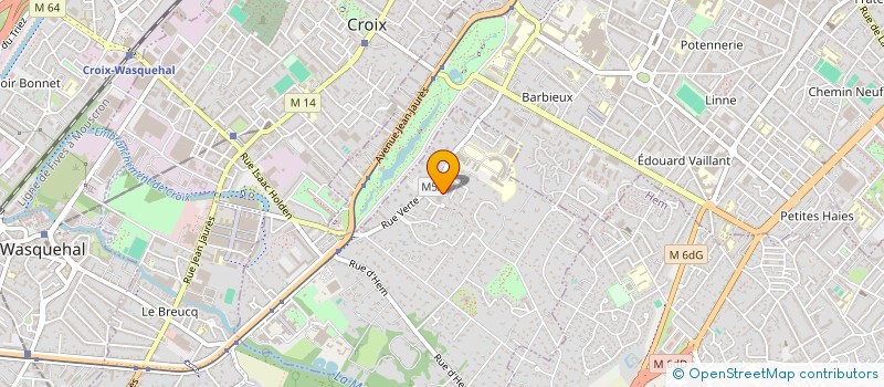 localisation de l'entreprise NORD EDITIONS  CROIX