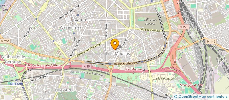 localisation de l'entreprise NORD EL HALAL à LILLE