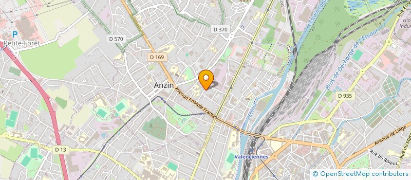 localisation de l'entreprise NORD ELECTRO DISCOUNT à ANZIN