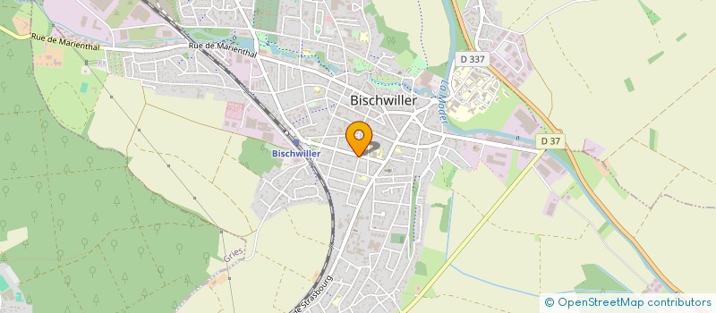 localisation de l'entreprise NORD EST BATIMENT à BISCHWILLER
