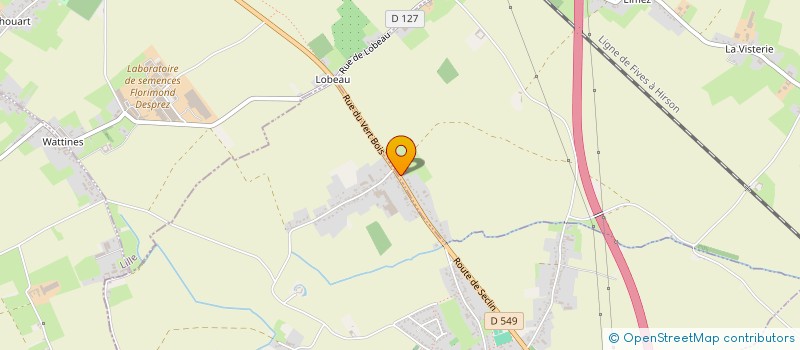 localisation de l'entreprise NORD EST CONSULT  NOMAIN