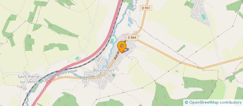 localisation de l'entreprise NORD EST DEPANNAGE à BOULZICOURT