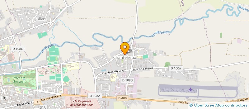 localisation de l'entreprise NORD-EST DESENFUMAGE  CHANTEHEUX