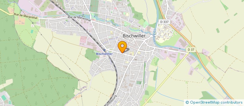 localisation de l'entreprise NORD EST ELEC  BISCHWILLER