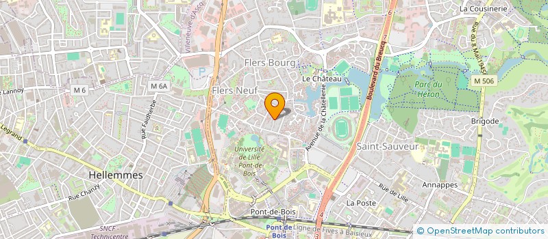 localisation de l'entreprise NORD EVENEMENT.COM à VILLENEUVE-D'ASCQ