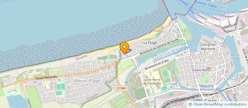 localisation de l'entreprise NORD EXPERTISE BATIMENT à CALAIS