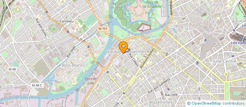 localisation de l'entreprise NORD EXPORT à LILLE