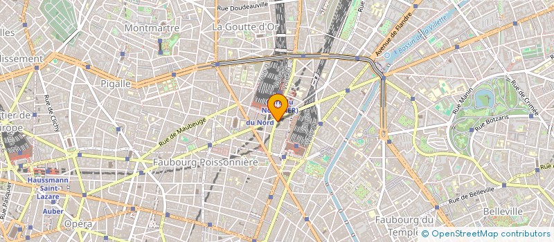 localisation de l'entreprise NORD EXPRESS ALIMENTAIRE  PARIS