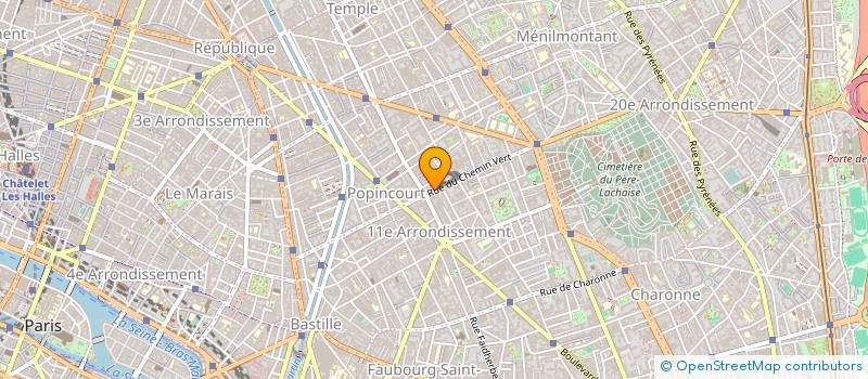 localisation de l'entreprise NORD FACADE  PARIS