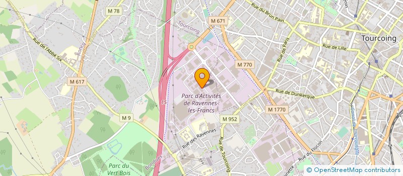 localisation de l'entreprise NORD FACONNAGE à HEM