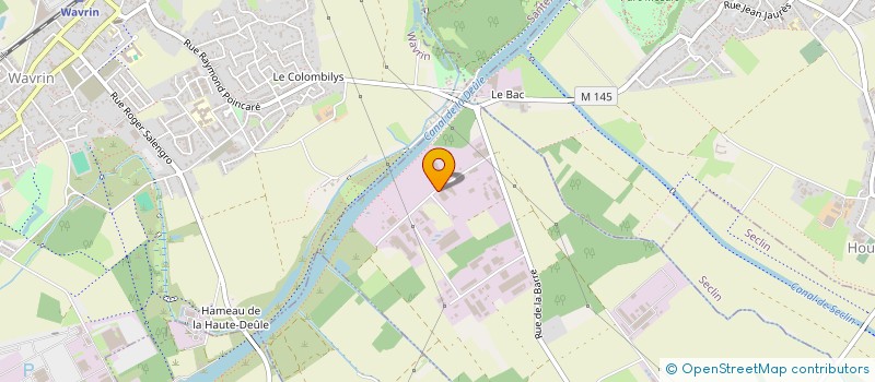 localisation de l'entreprise NORD FERS ET METAUX à GONDECOURT