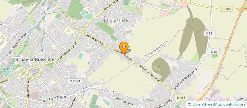 localisation de l'entreprise NORD FRANCE BATIMENT  CAUCHY-A-LA-TOUR