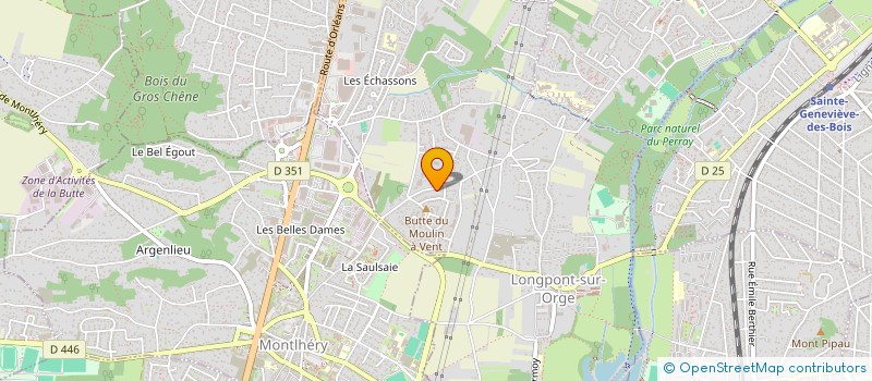 localisation de l'entreprise NORD FRANCE BOUTONNAT à LONGPONT-SUR-ORGE