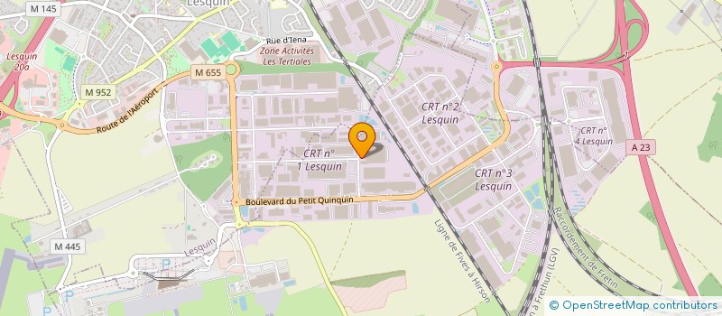 localisation de l'entreprise NORD HITECH à FRETIN