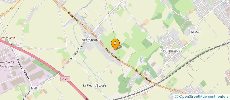 localisation de l'entreprise NORD IMMO DIAGNOSTICS  PREMESQUES