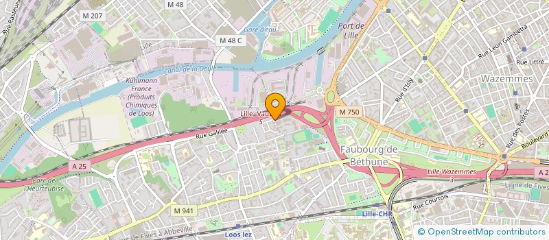 localisation de l'entreprise NORD INTERVENTION à LILLE