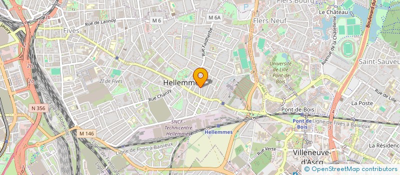 localisation de l'entreprise NORD IROISE HORIZONS à LILLE