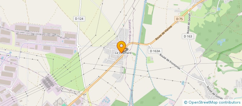 localisation de l'entreprise NORD ISERE TP  SATOLAS-ET-BONCE