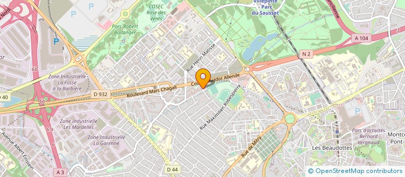 localisation de l'entreprise NORD ISOLATION à AULNAY-SOUS-BOIS