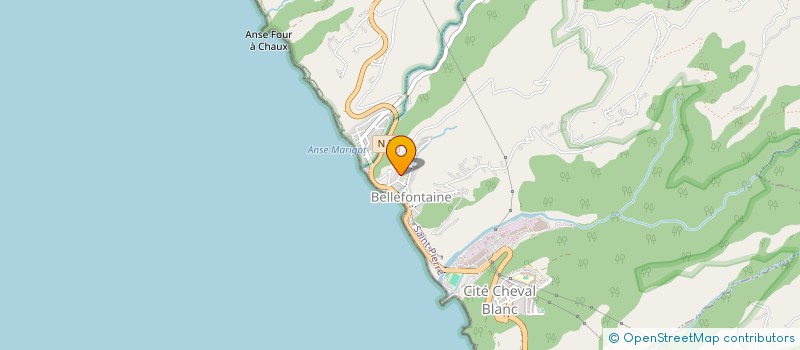 localisation de l'entreprise NORD-KARAIB' RELAIS  BELLEFONTAINE