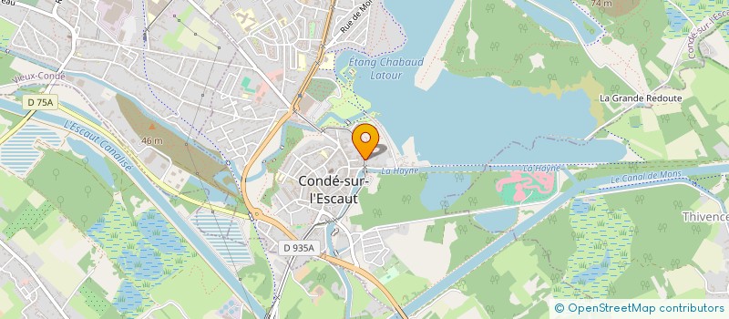 localisation de l'entreprise NORD LIBRE EDITIONS à CONDE-SUR-L'ESCAUT