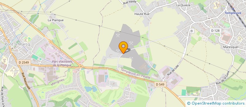 localisation de l'entreprise NORD LOGIS TECH  TEMPLEUVE-EN-PEVELE