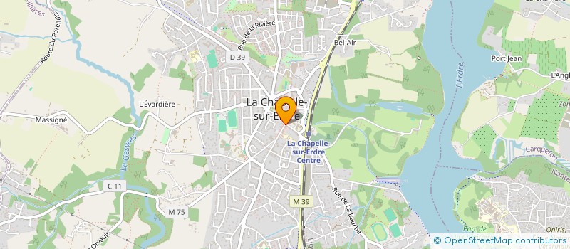 localisation de l'entreprise NORD LOIRE TRANSACTIONS à LA CHAPELLE-SUR-ERDRE