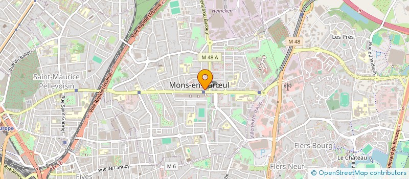 localisation de l'entreprise NORD MADAME SECTION DE MONS EN BAROEUL  MONS-EN-BARUL