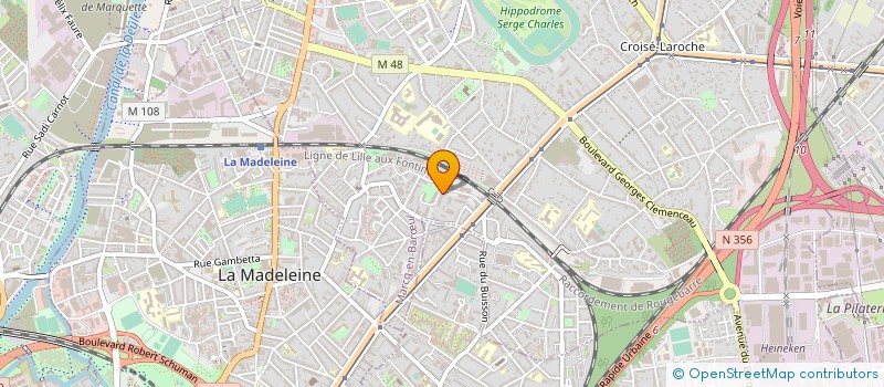 localisation de l'entreprise NORD MATERIEL PROTECTION INCENDIE à MARCQ-EN-BARŒUL