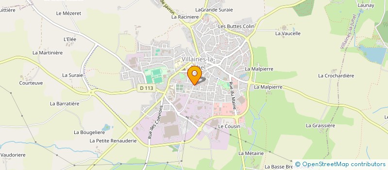 localisation de l'entreprise NORD MAYENNE CONDUITE à VILLAINES-LA-JUHEL