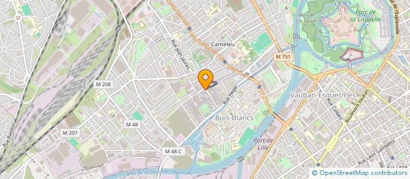 localisation de l'entreprise NORD MENAGER DIFFUSION à LILLE