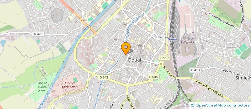 localisation de l'entreprise NORD MONTAGNE 88  DOUAI