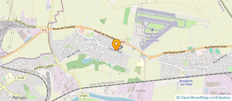localisation de l'entreprise NORD NAUTIC LOISIRS à BERNES-SUR-OISE