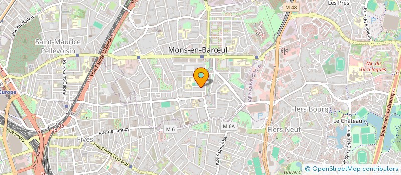 localisation de l'entreprise NORD NEGOCE  MONS-EN-BARUL