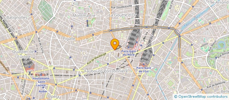 localisation de l'entreprise NORD NETWORK à PARIS
