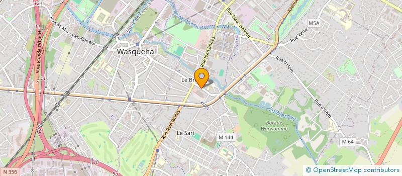 localisation de l'entreprise NORD'OPSY  VILLENEUVE-D'ASCQ