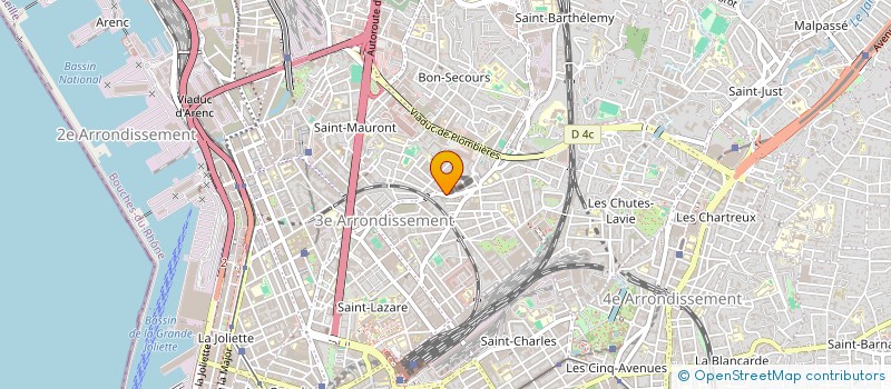 localisation de l'entreprise NORD ORPHELINAT à MARSEILLE