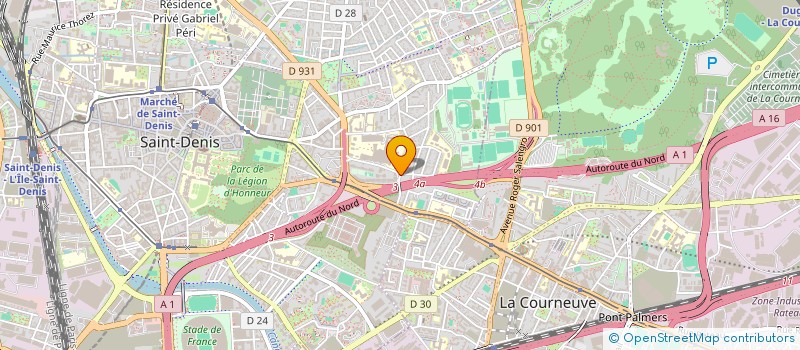 localisation de l'entreprise NORD OUEST ESPACE DE SOCIALISATION à SAINT-DENIS
