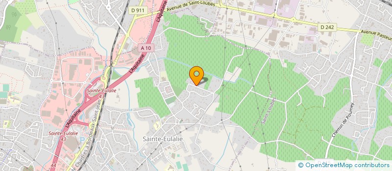 localisation de l'entreprise NORD-OUEST SERVICE à SAINTE-EULALIE
