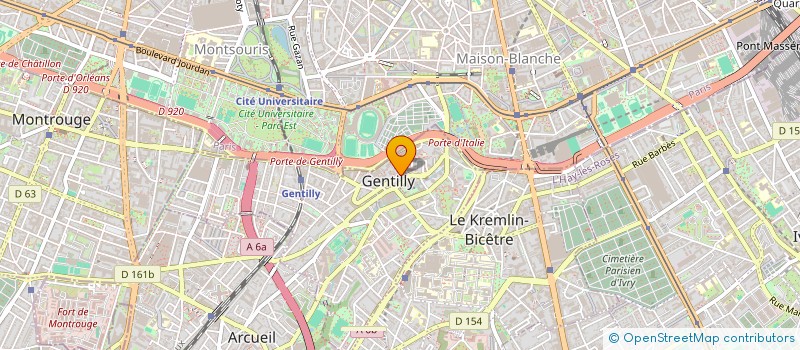 localisation de l'entreprise NORD-PAS-DE-4L à GENTILLY