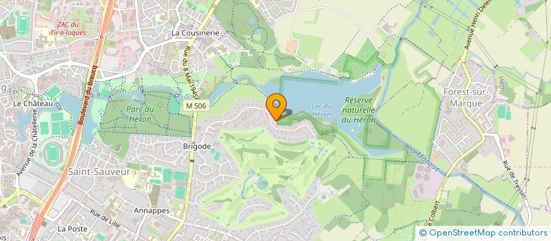 localisation de l'entreprise NORD PATRIMOINE  VILLENEUVE-D'ASCQ