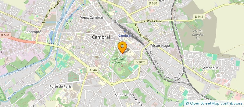 localisation de l'entreprise NORD PATRIMOINE SNC  CAMBRAI