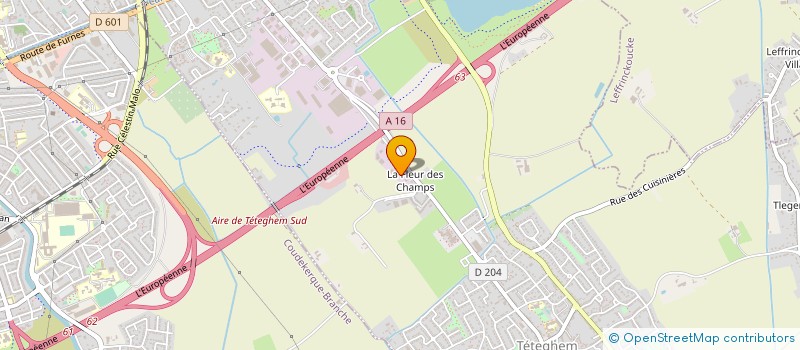 localisation de l'entreprise NORD PEINTURE REVETEMENT  TETEGHEM-COUDEKERQUE-VILLAGE