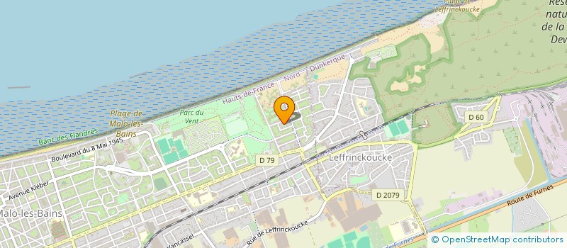 localisation de l'entreprise NORD PHARMA HOLDING  BERSEE