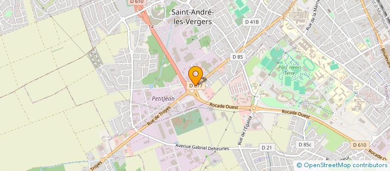 localisation de l'entreprise NORD POELE CHAMPENOIS à SAINT-ANDRE-LES-VERGERS