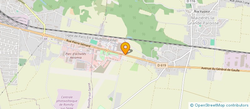 localisation de l'entreprise NORD POELE DU ROMILLON à MAIZIERES-LA-GRANDE-PAROISSE