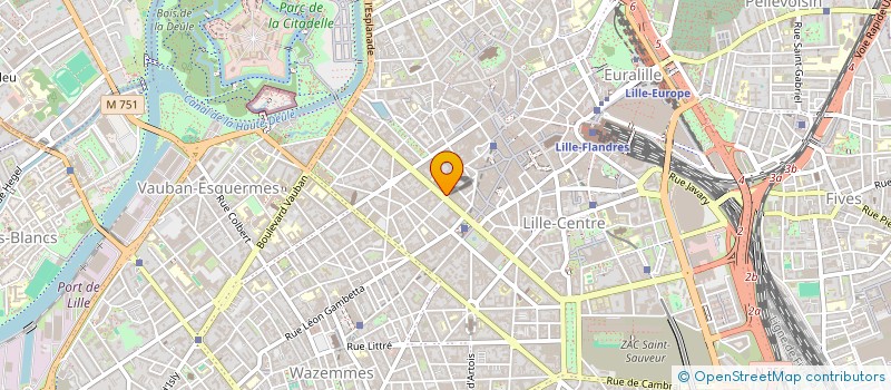 localisation de l'entreprise NORD PROMOTION LOISIRS à LILLE