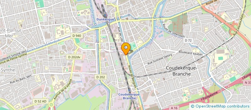 localisation de l'entreprise NORD PROPRETE RENOVATION  COUDEKERQUE-BRANCHE