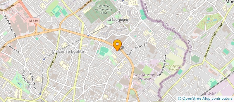 localisation de l'entreprise NORD PSY à TOURCOING